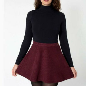 American Apparel Corduroy Circle Skirt